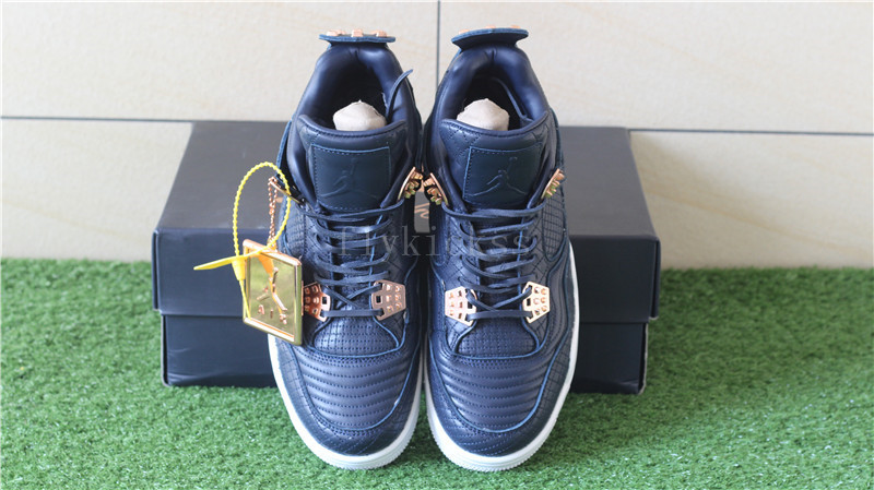 Authentic Air Jordan 4 Premium Obsidian Navy